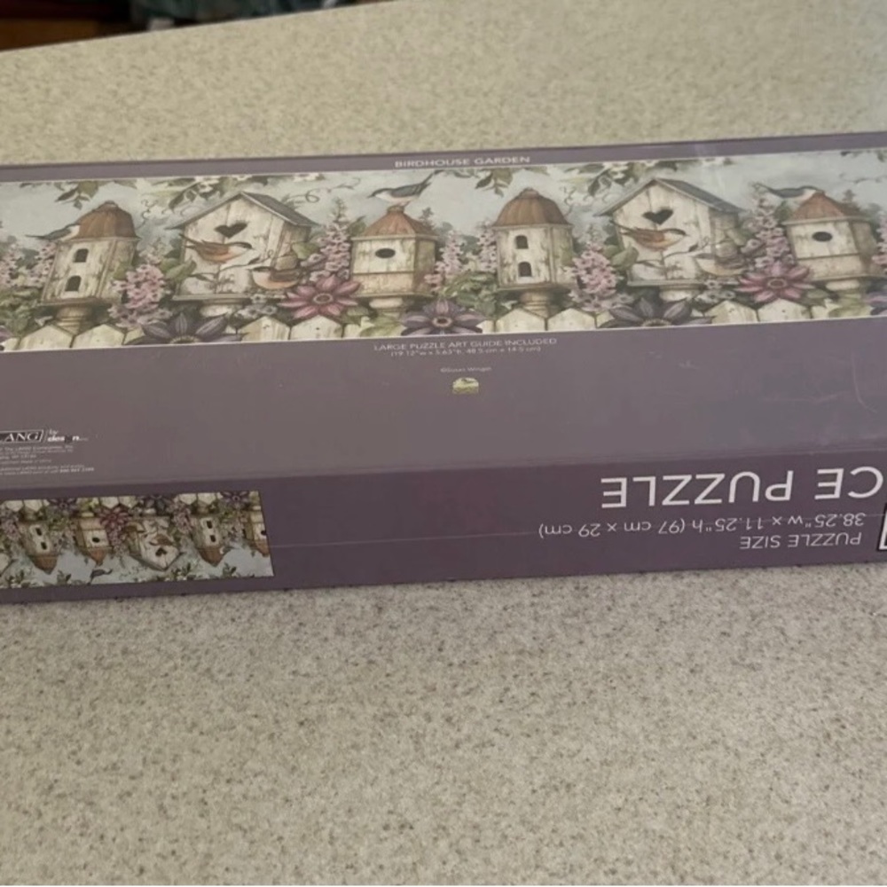 Lang 3 foot puzzle, Home & Hearth 750 pieces, Brand New spring puzzle - Picture 7 of 7